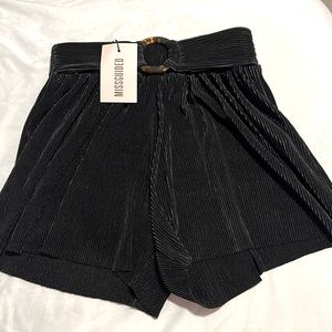 Misguided Shorts Belt Detailed